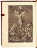 Metszet Cornelio Cornelii: Missale c. misekönyvéből a keresztrefeszített Krisztus. (Paris, 1642)